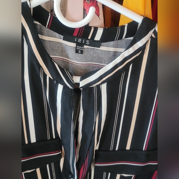 Multi Color Stripe Dress - Picture 8 of 9